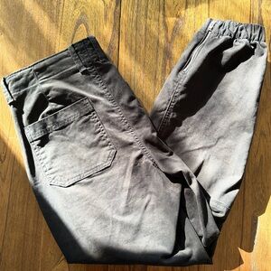 Banana Republic Chino Cargo Utility Pants with Zipper Bottom Petite 6